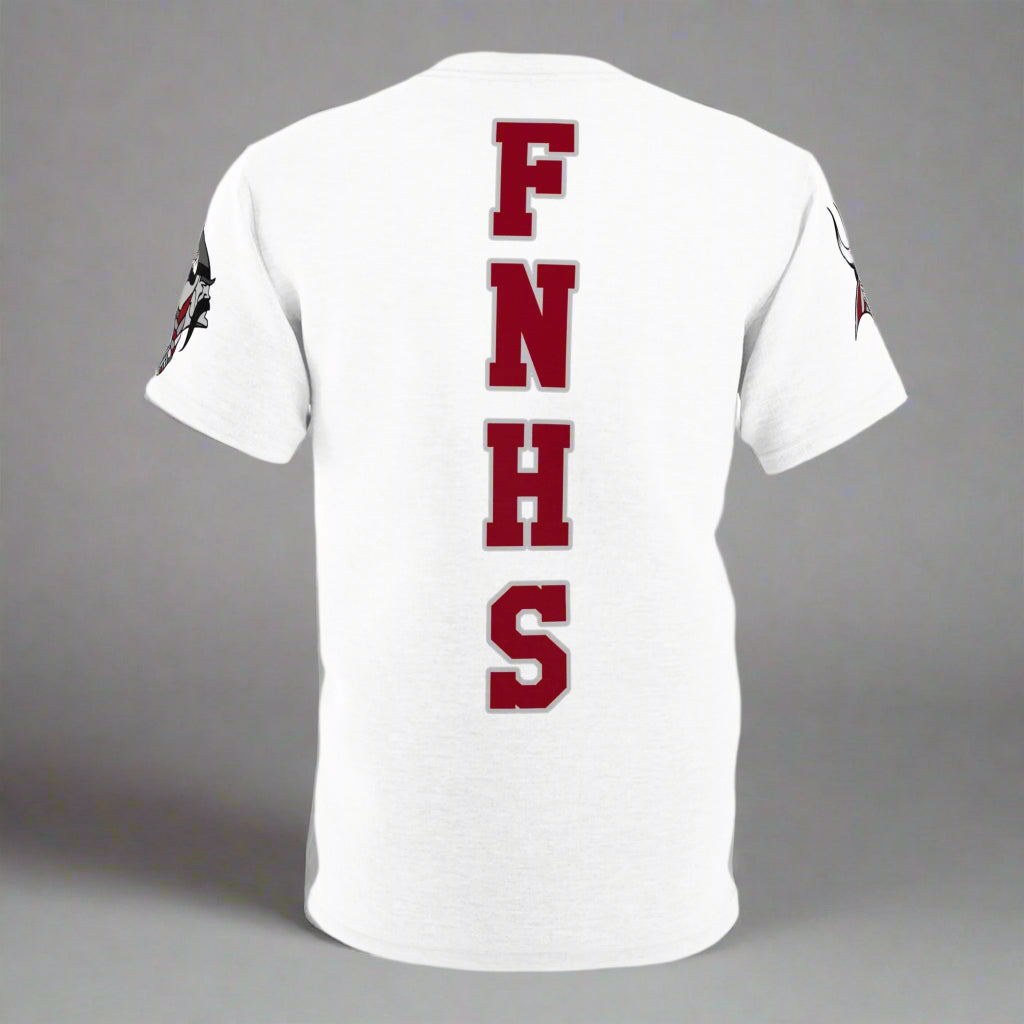White Tee Flint Northern High School (Vikings) 1980 Class Reunion by Tah