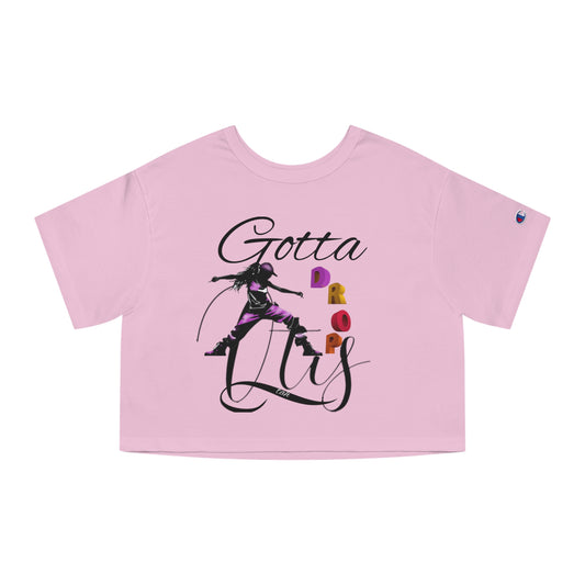 Urban Cropped T-Shirt Otis Gotta Drop Hip Hop Dancing Tee Women