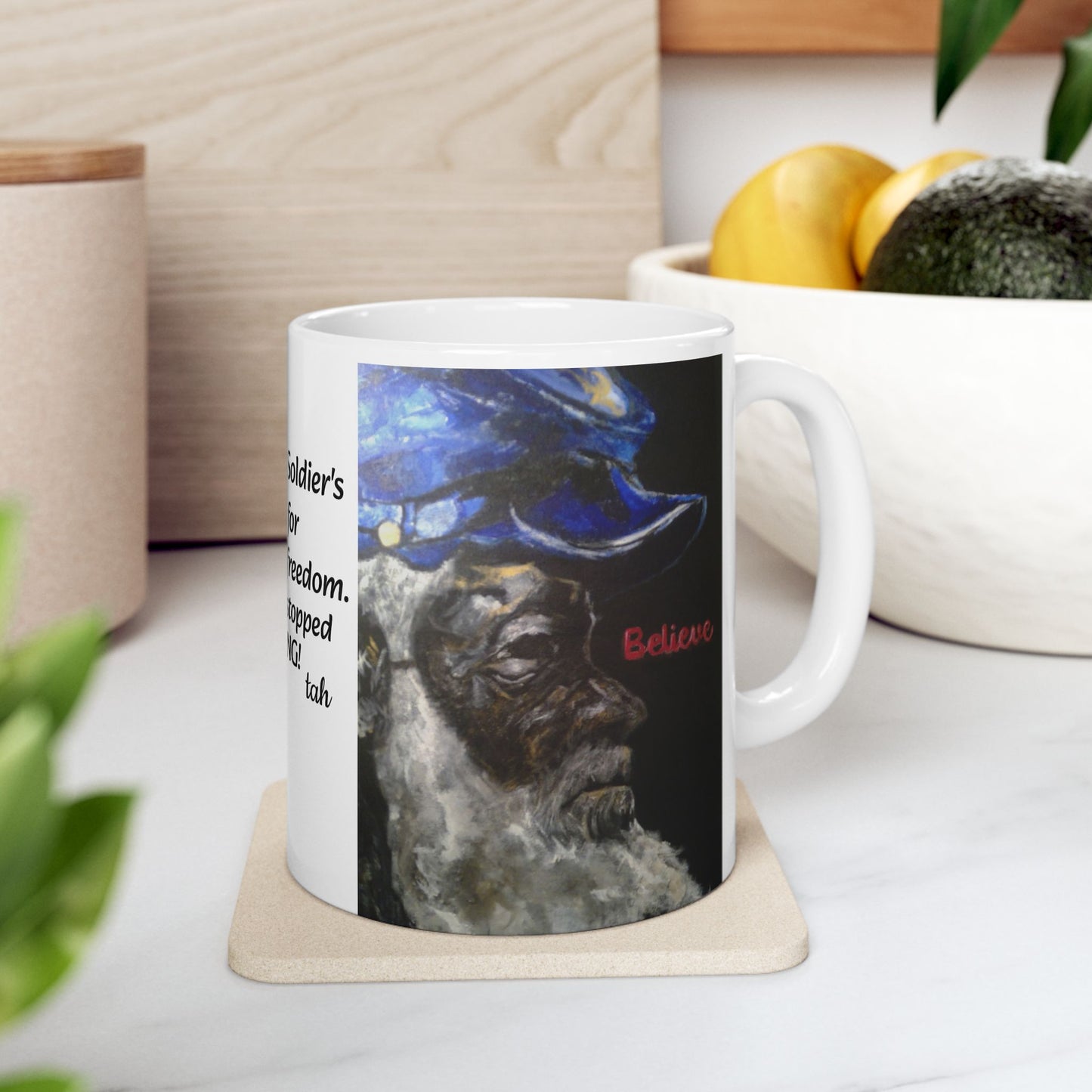 Inspirational Ceramic Mug - "Believe" - 11oz & 15oz Options