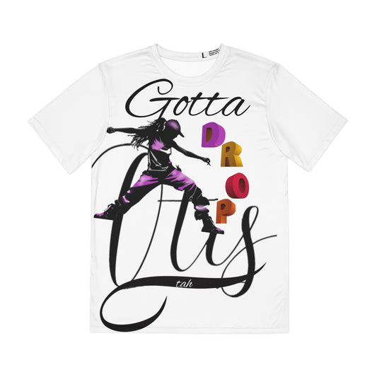 Women's Polyester Tee - Otis Gotta Drop Hip Hop Dancing Tee Women by tah