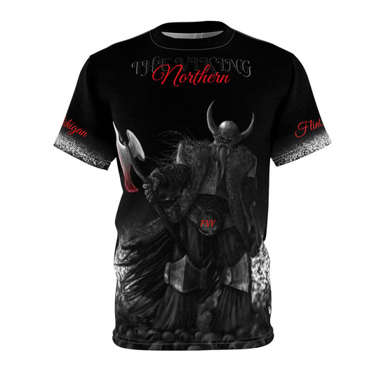 THE GOTHAM VIKING Straight Outta Flint Northern High School Design by tah