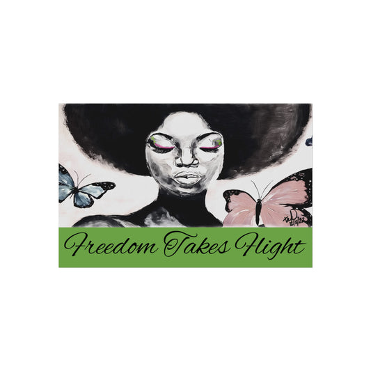 Freedom Takes Flight - Art Poster