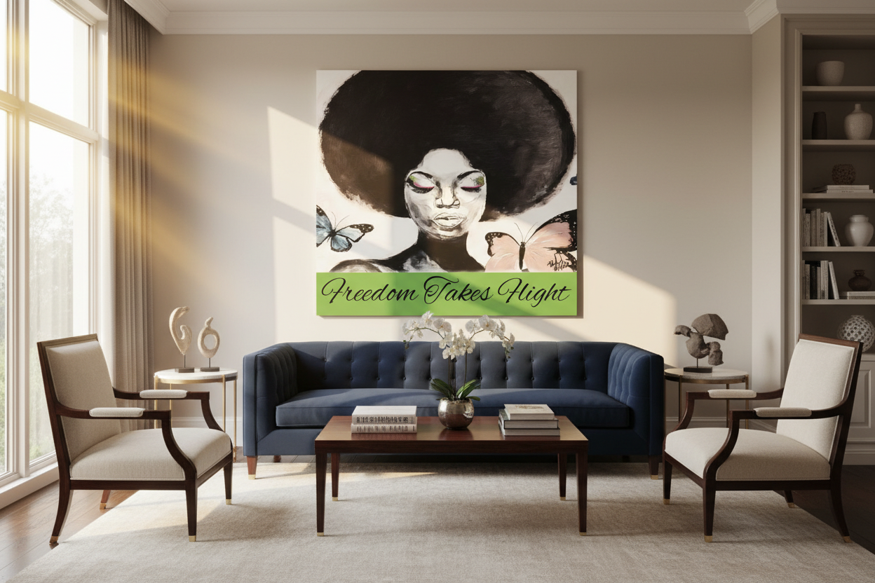 Freedom Takes Flight - Art Poster