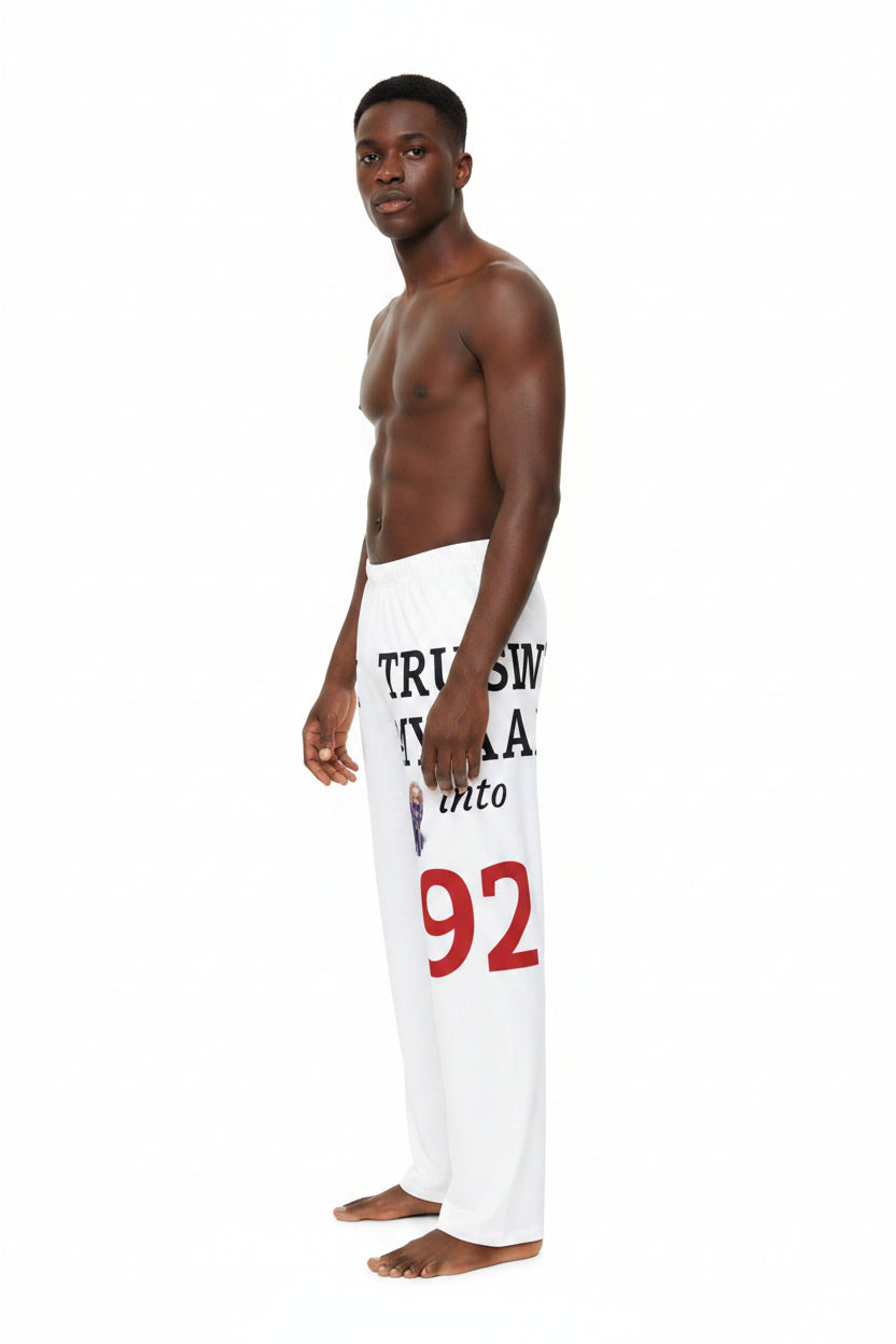 Men's Pajama Pants — 'Leon 92' Novelty Sleepwear