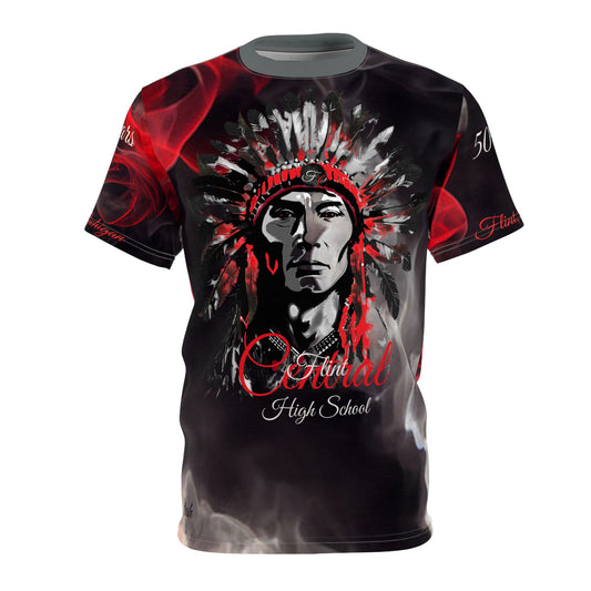 Unisex Tee - 50 Years Straight Outta Flint Central Indians High School Class Reunion Vibe