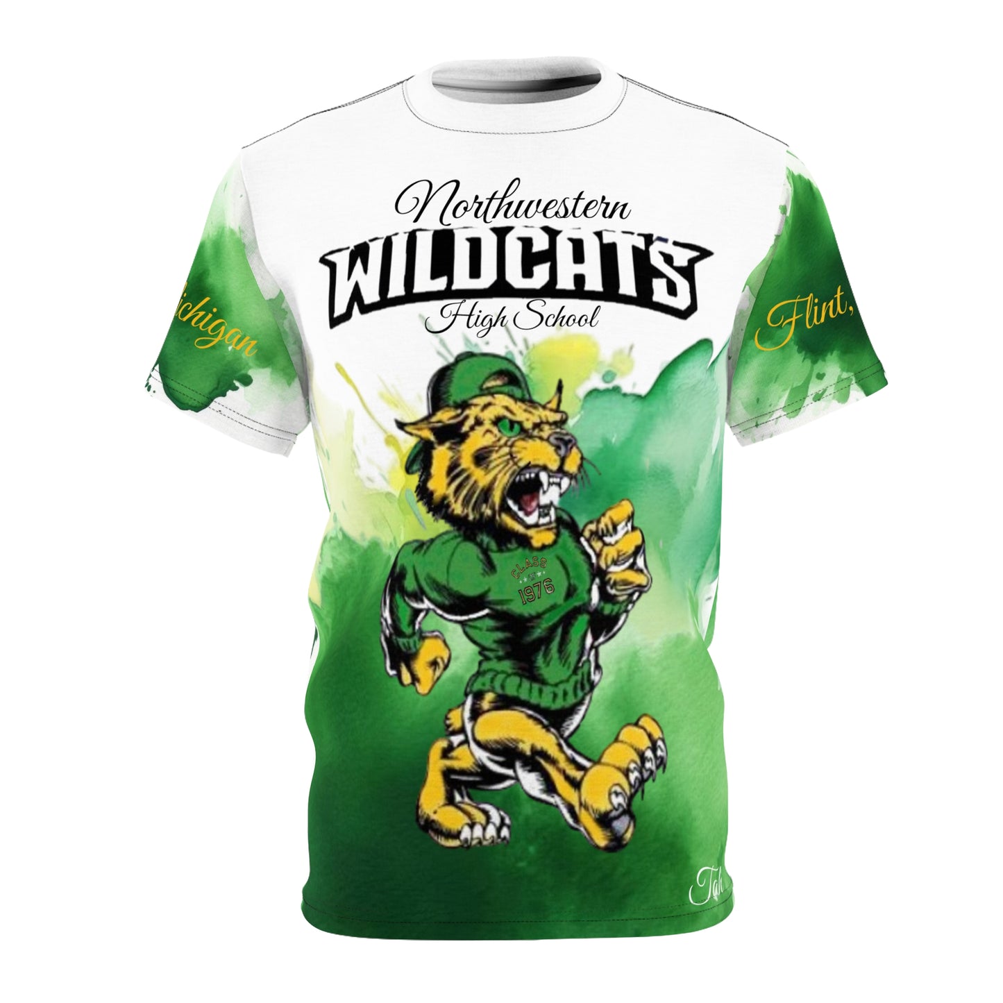 Class of 1976-Flint Northwestern High School Wildcats T-Shirt