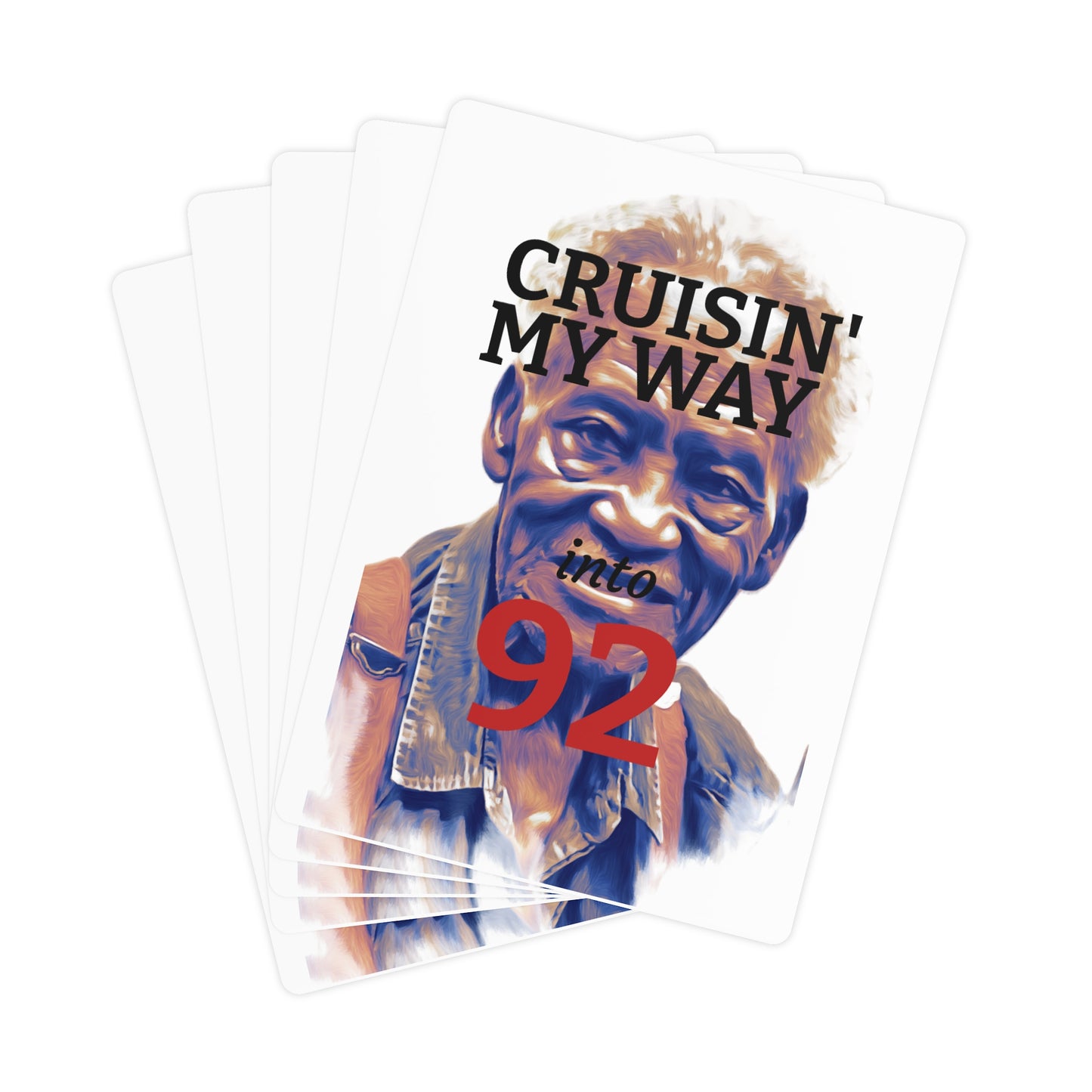 LeonJr Turning 92 Playing Cards