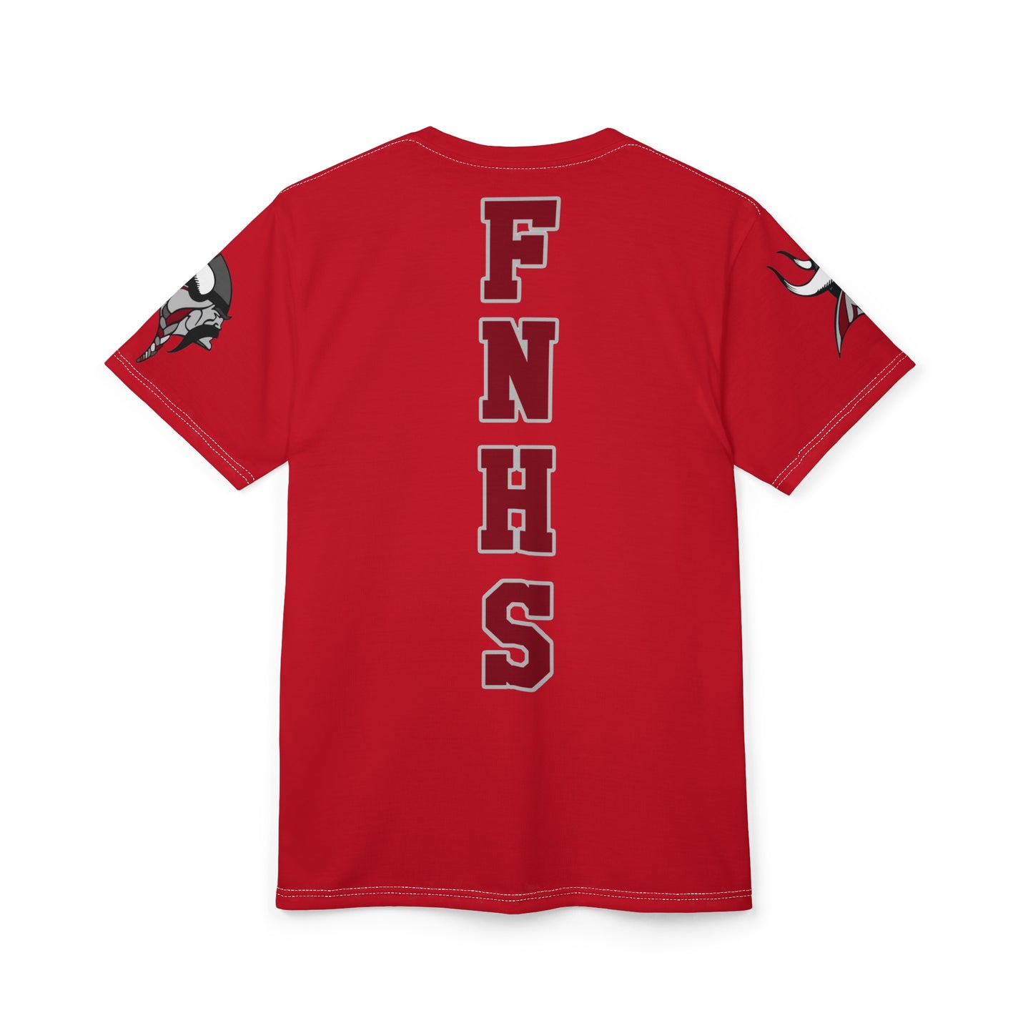 Red Tee Flint Northern High School (Vikings) 1980 Class Reunion by Tah