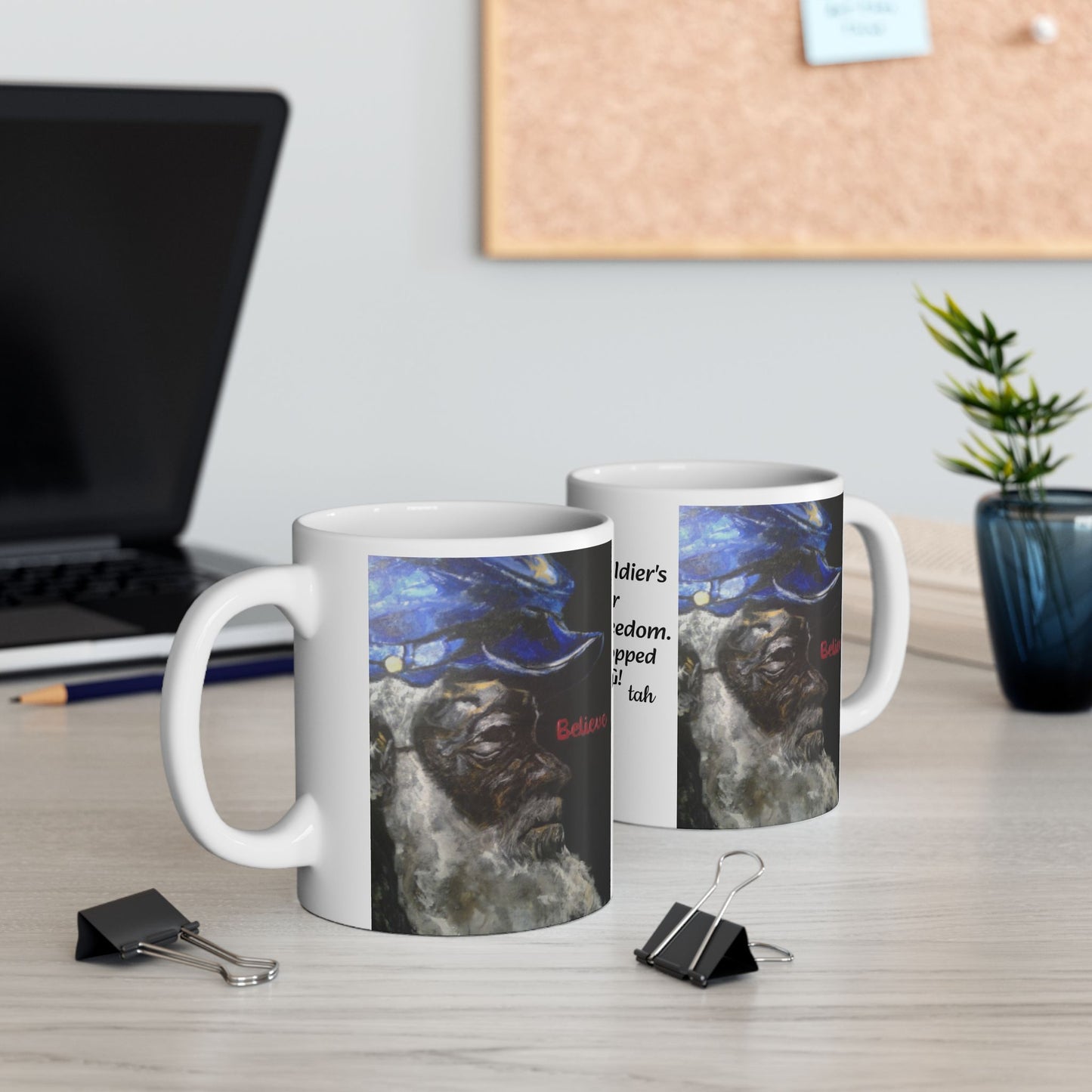 Inspirational Ceramic Mug - "Believe" - 11oz & 15oz Options