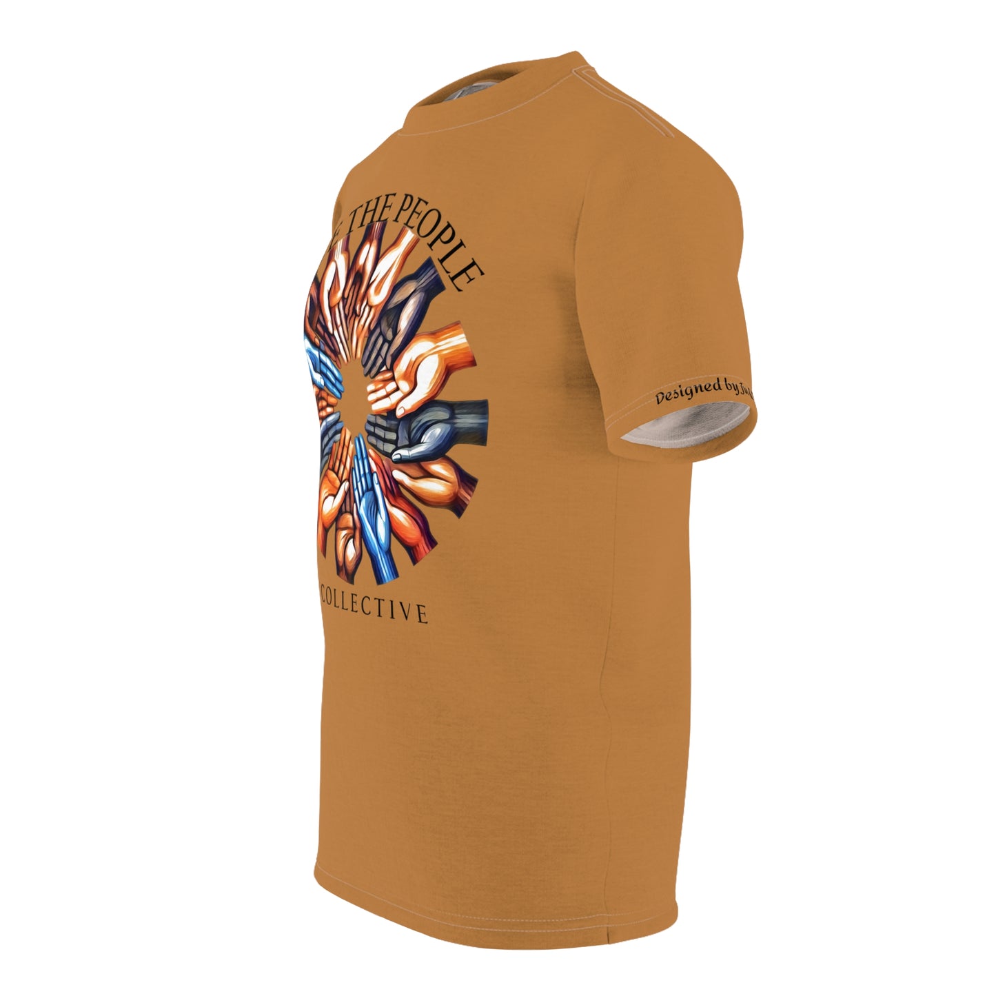 We The People Collective T-Shirt for Patriotism & Unity designed by tah