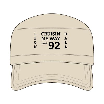Cruisin' My Way Into 92 Cap — Leon92  Birthday Hat